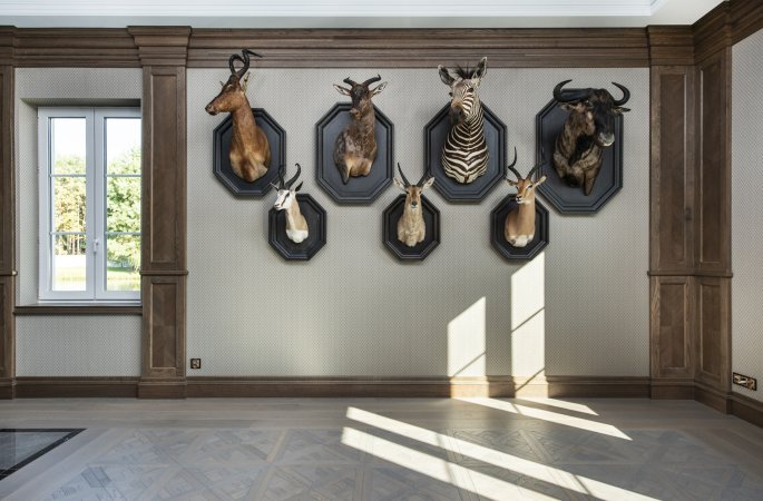 Parkiet Hajnówka: Dąb Grey 'ST' - kasetony + deska