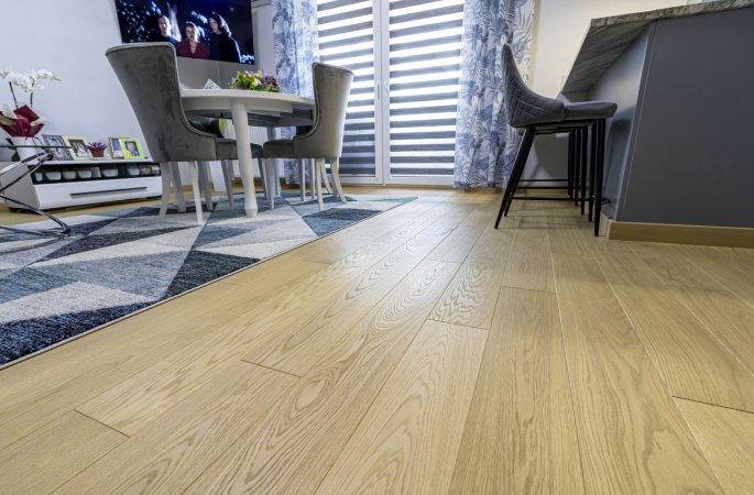 FinishParkiet: Dąb Latte Macchiato kl. Exclusive - deska klasyczna