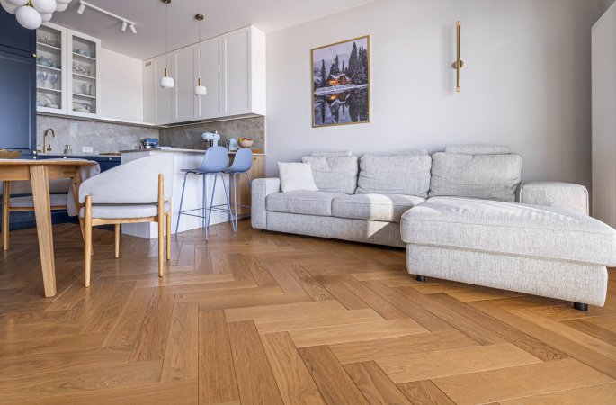 Parkiet Hajnówka: Dąb Sesame 'ST' - jodła klasyczna