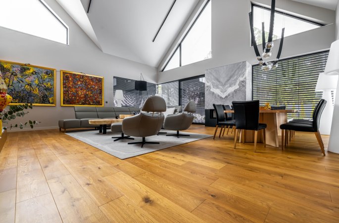 Parkiet Hajnówka: Dąb Classic 'R' - deska klasyczna