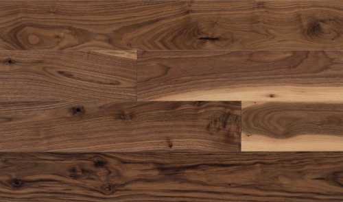 Orzech Amerykański kl. Charakter - deska podłogowa orzechowa, lakierowana